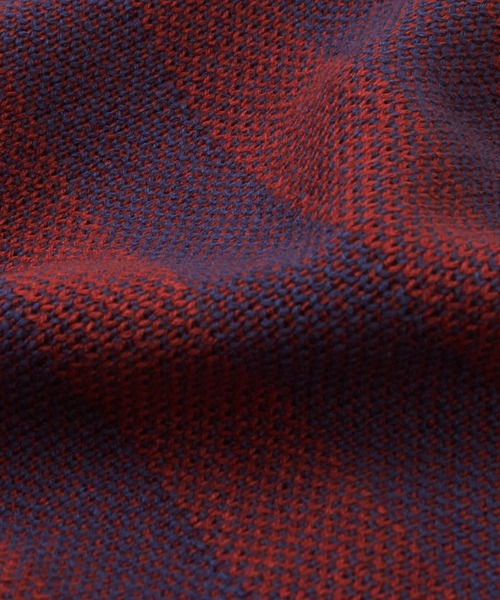 CUBE SUGAR（キューブシュガー）の「ループジャガードモチーフ柄プルオーバーニット（ニット/セーター・レディース・ネイビー/オレンジ/カーキ・M）」の21枚目の写真