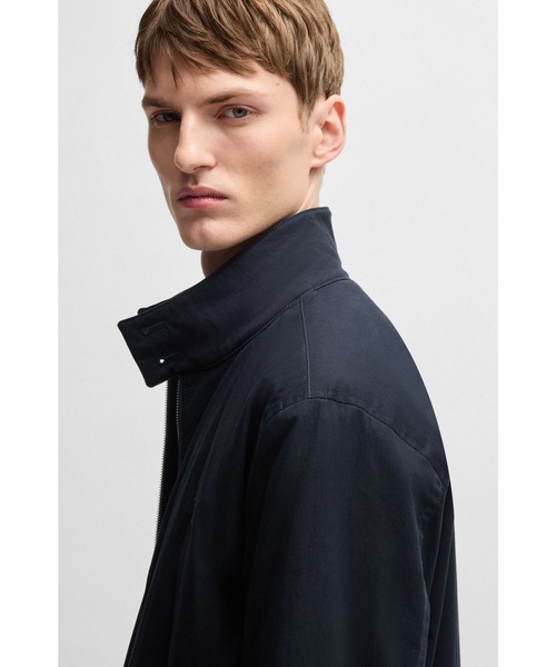 【美品】bossing(ボッシー二) ジャケット　ネイビー 美品bossing(ボッシー二) ジャケット ネイビー ボンマックス ソフト