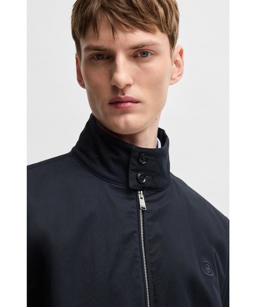 BOSS（ボス）の「Double Bモノグラム コットンブレンド ジャケット（その他アウター・メンズ・ベージュ/ダークブルー・56/46/48/50/52/54/44/58）」の9枚目の写真