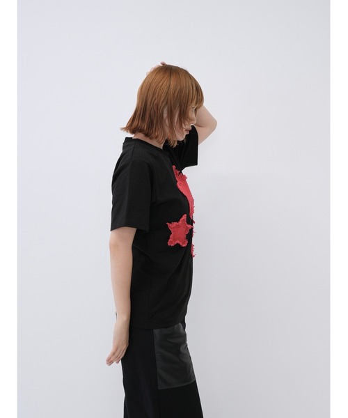 ZOZO限定】デニム スター Tシャツ ワッペン（Tシャツ/カットソー