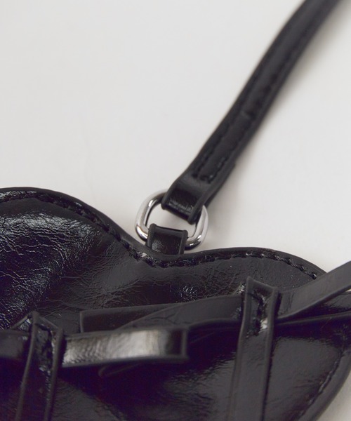 ROOPTOKYO（ループトウキョウ）の「スクエア フェイクレザー ミニショルダーバッグ（ショルダーバッグ・レディース・ブラック/シルバー/レッド/ホワイト・FREE）」の6枚目の写真