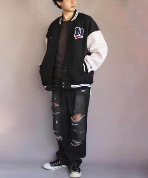 8(eight)(エイト)の「裏起毛ヘビーウェイトロゴスタジャン(スタジャン・メンズ・ブラック/グレー系その他/スミクロ・MEDIUM/X-LARGE/LARGE)」の9枚目の写真