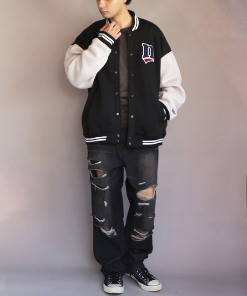 8(eight)(エイト)の「裏起毛ヘビーウェイトロゴスタジャン(スタジャン・メンズ・ブラック/グレー系その他/スミクロ・MEDIUM/X-LARGE/LARGE)」の10枚目の写真