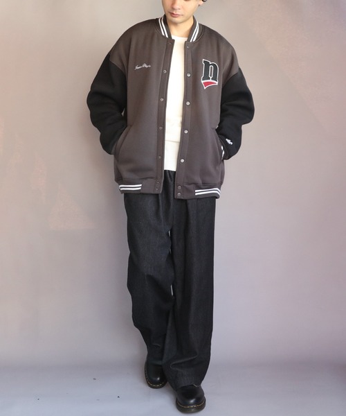 8(eight)(エイト)の「裏起毛ヘビーウェイトロゴスタジャン(スタジャン・メンズ・ブラック/グレー系その他/スミクロ・MEDIUM/X-LARGE/LARGE)」の18枚目の写真