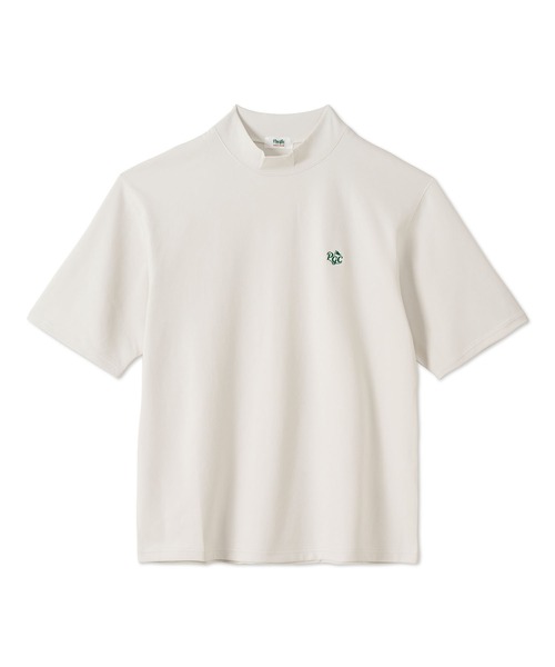 Pacific GOLF CLUB(パシフィックゴルフクラブ)の「MOCK-NECK BIG TEE HALF SLEEVE GOLF & PANCAKE(Tシャツ/カットソー・メンズ・オフホワイト/ブラック・M/L/S/XL)」の3枚目の写真