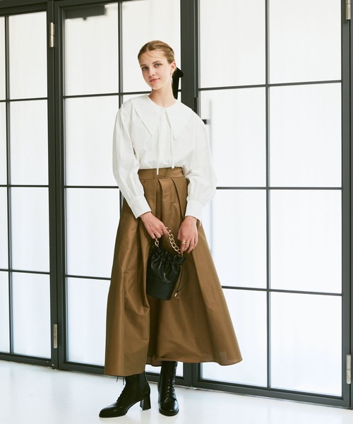 Chain drawstring bag（ショルダーバッグ）｜mirem（ミレム） 6,380円