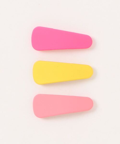 bibmilk(ビブミルク)の「BIBMILK MINI ALMOND CLIPS 3PCS(バレッタ/ヘアクリップ・キッズ・グリーン系2/グリーン系1/ピンク系3/ピンク系4/オレンジ系1/ブルー系1/イエロー系1/ピンク系1/ピンク系2/オレンジ系2・ONE SIZE)」の5枚目の写真