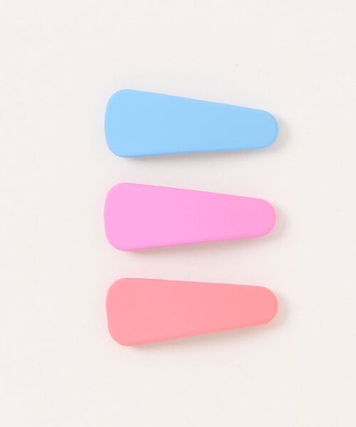 bibmilk(ビブミルク)の「BIBMILK MINI ALMOND CLIPS 3PCS(バレッタ/ヘアクリップ・キッズ・グリーン系2/グリーン系1/ピンク系3/ピンク系4/オレンジ系1/ブルー系1/イエロー系1/ピンク系1/ピンク系2/オレンジ系2・ONE SIZE)」の6枚目の写真