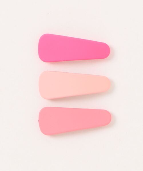 bibmilk(ビブミルク)の「BIBMILK MINI ALMOND CLIPS 3PCS(バレッタ/ヘアクリップ・キッズ・グリーン系2/グリーン系1/ピンク系3/ピンク系4/オレンジ系1/ブルー系1/イエロー系1/ピンク系1/ピンク系2/オレンジ系2・ONE SIZE)」の7枚目の写真