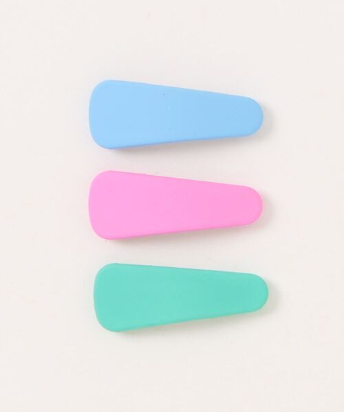 bibmilk(ビブミルク)の「BIBMILK MINI ALMOND CLIPS 3PCS(バレッタ/ヘアクリップ・キッズ・グリーン系2/グリーン系1/ピンク系3/ピンク系4/オレンジ系1/ブルー系1/イエロー系1/ピンク系1/ピンク系2/オレンジ系2・ONE SIZE)」の8枚目の写真