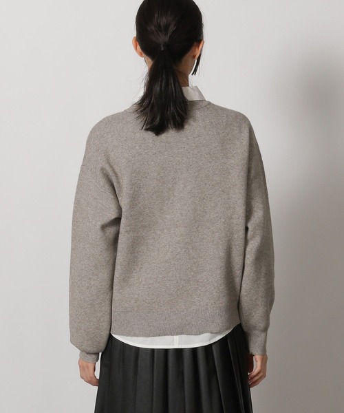 LAKOLE（ラコレ）の「アソートロゴジャガードニット / 204482（ニット/セーター・レディース・アイボリー/オレンジ/グレー/ネイビー・FREE）」の19枚目の写真