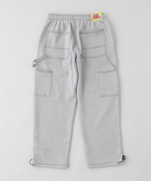 JOINT WORKS(ジョイントワークス)の「NEO BLUE/ネオブルー Baggy Carpenter Sweat Pants(スウェットパンツ・メンズ・グレー・32/30)」の2枚目の写真
