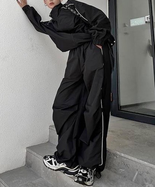 【セール】【 MEMECLE / メメクル 】セットアップ ラインジャージ（セットアップ）｜MEMECLE（メメクル）