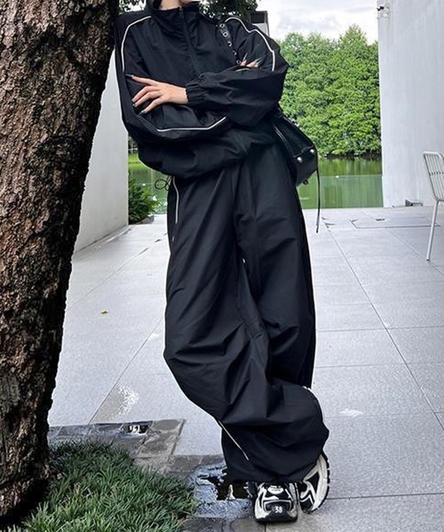 【セール】【 MEMECLE / メメクル 】セットアップ ラインジャージ（セットアップ）｜MEMECLE（メメクル）