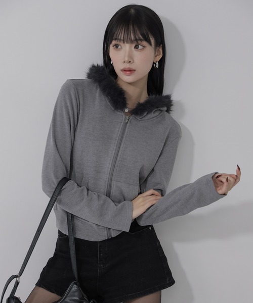 パーカー・フーディ Beru ASCLOfit Hood Zip Up (3color) KOSULI ZIP UP HOODIE コスリ ジップアップ フーディー パーカー