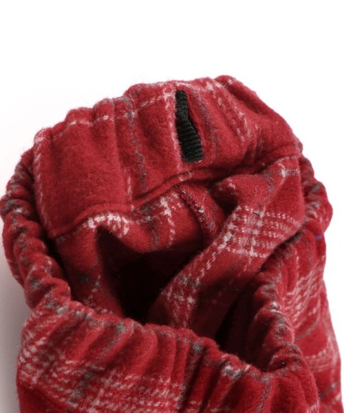 BRANSHES(ブランシェス)の「シャギーチェックスカート(スカート・キッズ・レッド/ブルー・90/100/110/120/130/140/150)」の7枚目の写真