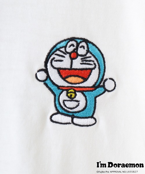 sanrio(サンリオ)の「I'm Doraemon長袖Tシャツ(Tシャツ/カットソー・メンズ・ブラック/オフホワイト/ネイビー/ブルーグレー/オートミール/ネイビー系・LL/M/L)」の19枚目の写真