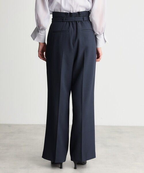 THE SHOP TK （ザ ショップ ティーケー ）の「【ONOFF活躍／セレモニー／通勤】CAVIAN タックワイドパンツ／洗える（その他パンツ・レディース・ネイビー/チャコールグレー・11/13/12）」の15枚目の写真