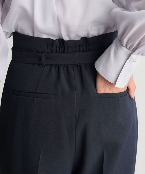 THE SHOP TK （ザ ショップ ティーケー ）の「【ONOFF活躍／セレモニー／通勤】CAVIAN タックワイドパンツ／洗える（その他パンツ・レディース・ネイビー/チャコールグレー・11/13/12）」の19枚目の写真