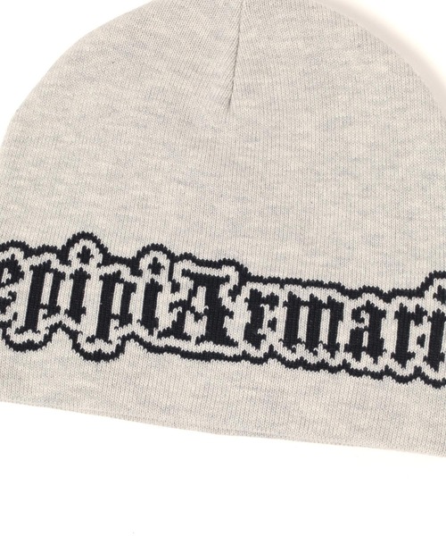 repipi armario（レピピ アルマリオ）の「【おうちで洗える】RAロゴビーニー（ニットキャップ/ビーニー・キッズ・グレー/ブラック・FREE）」の11枚目の写真