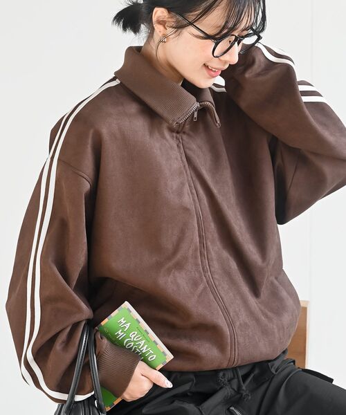 ジャケット・アウター R 着用動画あり/WEB限定カラー】フェイクレザーオーバーブルゾン