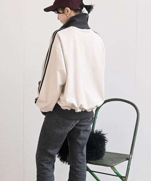 スエードポンチトラックジャケット（ブルゾン）｜rps（アールピーエス