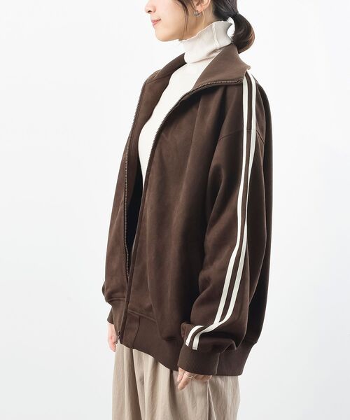 スエードポンチトラックジャケット（ブルゾン）｜rps（アールピーエス