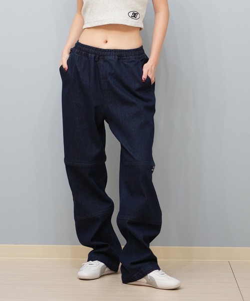ELEMENT(エレメント)の「ELEMENT/エレメント ダブルニーデニム ユニセックスBF023-709(デニムパンツ・レディース・スミクロ/ライトインディゴブルー/インディゴブルー・FREE)」の11枚目の写真