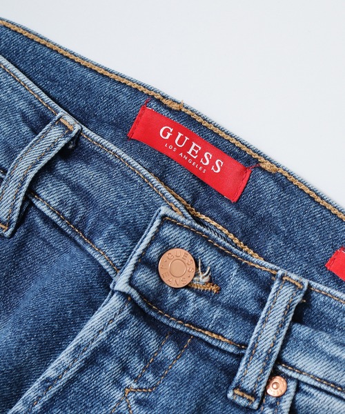 Guess（ゲス）の「GUESS MID RISE SLIM STRAIGHT-PHILIP スリムジーンズ（デニムパンツ・メンズ・インディゴブルー・29inch/30inch/31inch/32inch）」の12枚目の写真