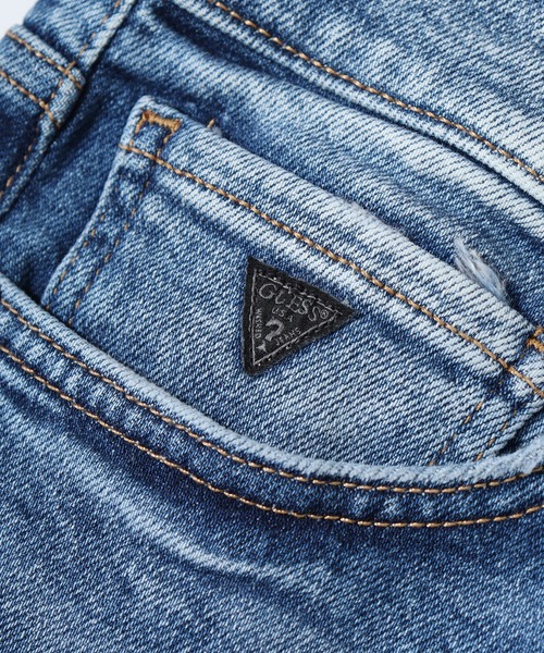 Guess（ゲス）の「GUESS MID RISE SLIM STRAIGHT-PHILIP スリムジーンズ（デニムパンツ・メンズ・インディゴブルー・29inch/30inch/31inch/32inch）」の16枚目の写真