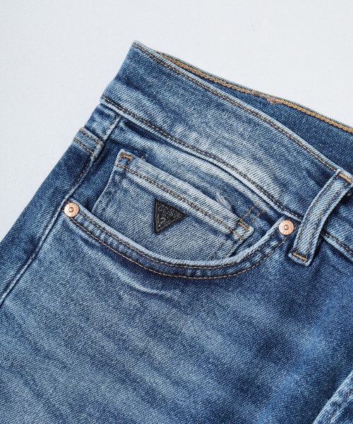 Guess（ゲス）の「GUESS MID RISE SLIM STRAIGHT-PHILIP スリムジーンズ（デニムパンツ・メンズ・インディゴブルー・29inch/30inch/31inch/32inch）」の15枚目の写真