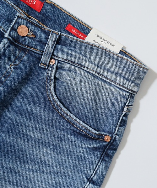 Guess（ゲス）の「GUESS MID RISE SLIM STRAIGHT-PHILIP スリムジーンズ（デニムパンツ・メンズ・インディゴブルー・29inch/30inch/31inch/32inch）」の18枚目の写真