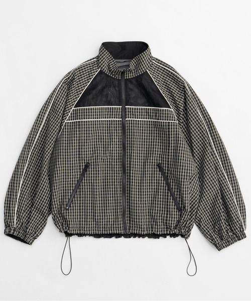 Reversible Plaid Pattern Blouson/リバーシブルチェックブルゾン