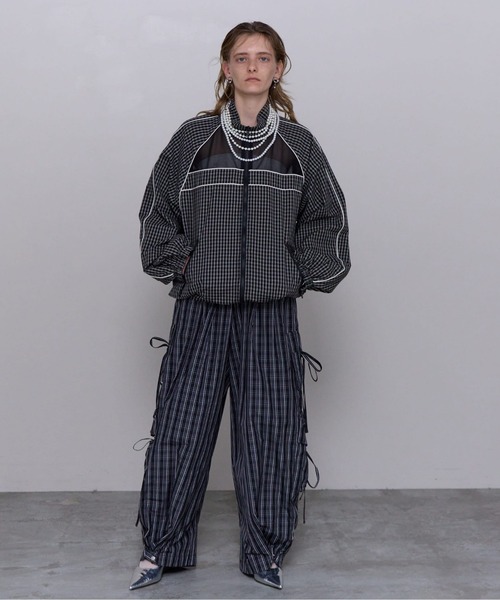 Reversible Plaid Pattern Blouson/リバーシブルチェックブルゾン