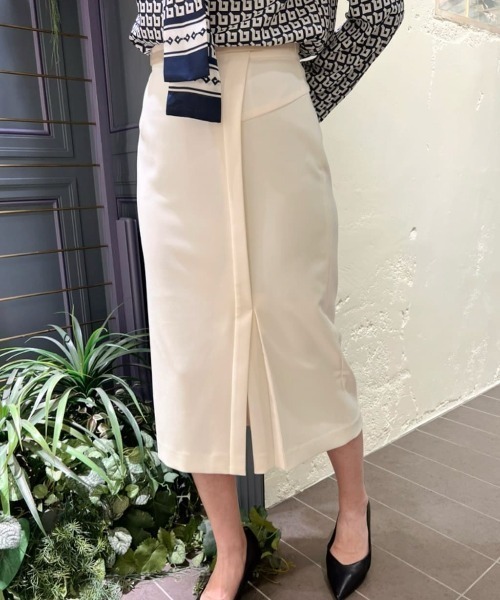 PINKY&DIANNE（ピンキーアンドダイアン）の「◆[URBAN PRECIOUS]サイドプリーツスカート（スカート・レディース・ホワイト系その他2/ネイビー・38/36）」の20枚目の写真