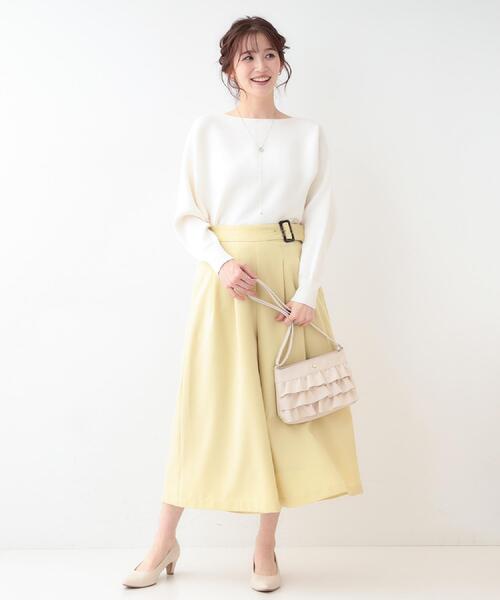 DRESKIP（ドレスキップ）の「【洗える】上品で華やかに アンジェリーナ ドルマンニット（ニット/セーター・レディース・ブラック/グレー/オフホワイト/ブルー系その他/ピンク系・02/01）」の8枚目の写真