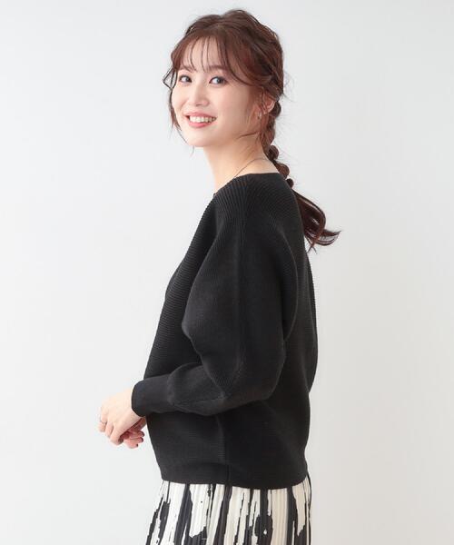 DRESKIP（ドレスキップ）の「【洗える】上品で華やかに アンジェリーナ ドルマンニット（ニット/セーター・レディース・ブラック/グレー/オフホワイト/ブルー系その他/ピンク系・02/01）」の15枚目の写真