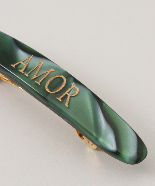 IENA（イエナ）の「MALUS/マリュス バレッタ small（バレッタ/ヘアクリップ・レディース・アイボリー/ブラウン/グリーン・FREE）」の4枚目の写真