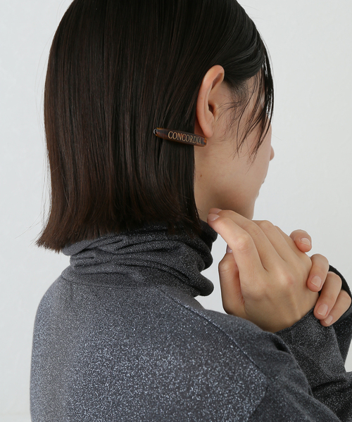 IENA（イエナ）の「MALUS/マリュス バレッタ small（バレッタ/ヘアクリップ・レディース・アイボリー/ブラウン/グリーン・FREE）」の6枚目の写真