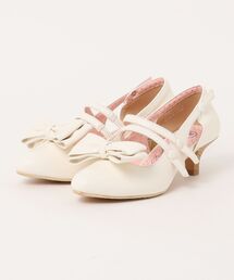 YOSUKE | 「YOSUKE/ヨースケ」ポインティッドトゥリボンパンプス(パンプス)