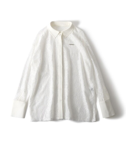 Subciety(サブサエティ)の「Paisley lace loose shirt【WOMENS】(シャツ/ブラウス・レディース・ブラック/ホワイト・FREE)」の14枚目の写真