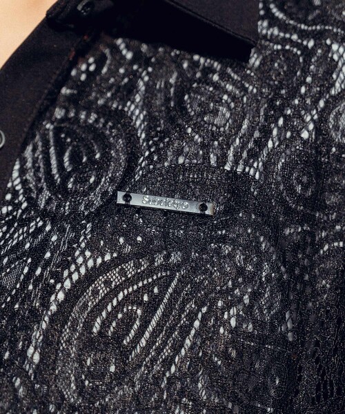 Subciety(サブサエティ)の「Paisley lace loose shirt【WOMENS】(シャツ/ブラウス・レディース・ブラック/ホワイト・FREE)」の22枚目の写真