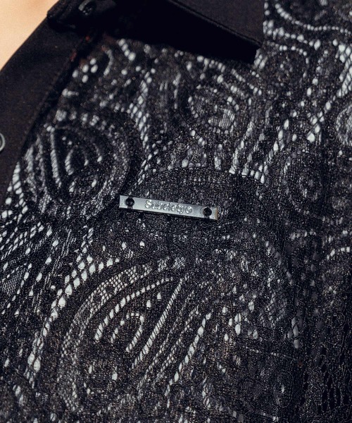 Subciety(サブサエティ)の「Paisley lace loose shirt【WOMENS】(シャツ/ブラウス・レディース・ブラック/ホワイト・FREE)」の11枚目の写真