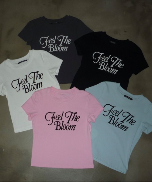 SHAGGIE(シャギー)の「フロックプリントミニタイトTEEシャツ(Tシャツ/カットソー・レディース・ブラック/グレー/ライトブルー/ホワイト/ピンク・FREE)」の18枚目の写真