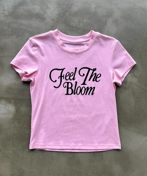 SHAGGIE(シャギー)の「フロックプリントミニタイトTEEシャツ(Tシャツ/カットソー・レディース・ブラック/グレー/ライトブルー/ホワイト/ピンク・FREE)」の19枚目の写真