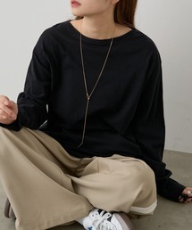 PUAL CE CIN | コットンシアーカットソー(Tシャツ/カットソー)