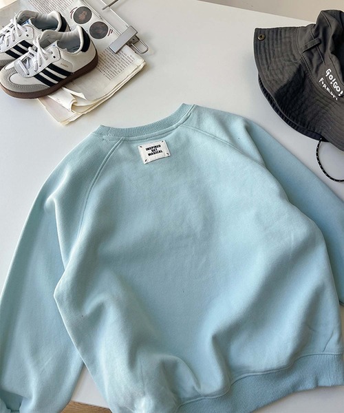 aimoha（アイモハ）の「【aimoha-KIDS-】スウェット（スウェット・キッズ・ブルー・90/100/110/120/130/140/150/160）」の13枚目の写真