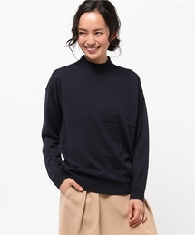 La TOTALITE | ハイネックドロッププルオーバー(ニット/セーター)