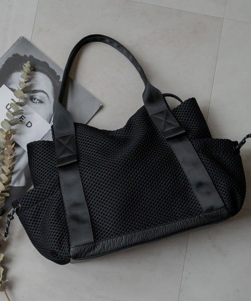 【セール】ロングハンドルメッシュトートバッグ（トートバッグ）｜VitaFelice（ヴィータフェリーチェ）