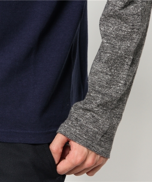 HYSTERIC GLAMOUR(ヒステリックグラマー)の「VOTE FOR HYS pt T-SH(Tシャツ/カットソー・メンズ・ネイビー/トップグレー/チャコールグレー・SMALL/LARGE/MEDIUM)」の12枚目の写真